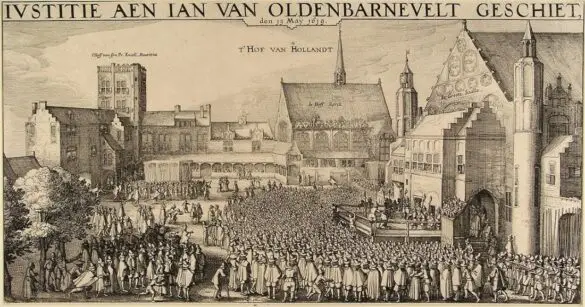 Onthoofding van Johan Oldenbarnevelt