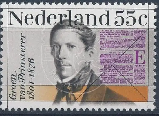 Postzegel Groen van Prinsterer